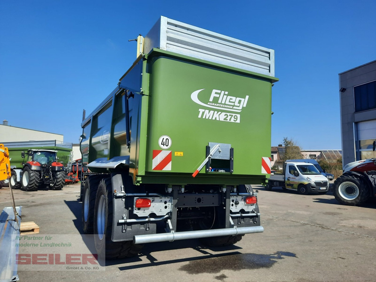 Fliegl TMK 279 FOX 43m³ - قلابة مقطورة الزراعية: صور 5 Fliegl TMK 279 FOX 43m³ - قلابة مقطورة الزراعية: صور 5