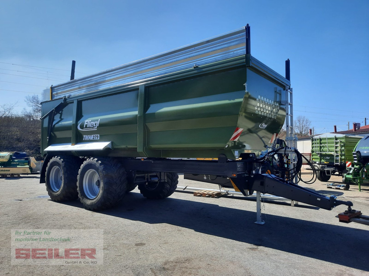 Fliegl TMK 279 FOX 43m³ - قلابة مقطورة الزراعية: صور 2 Fliegl TMK 279 FOX 43m³ - قلابة مقطورة الزراعية: صور 2