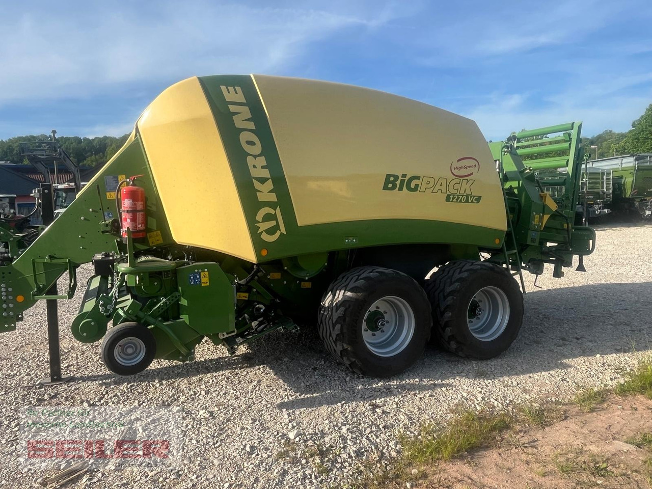 Krone Big Pack 1270 VC - مكبس البالات المستطيله, معدة تغليف البالات: صور 2 Krone Big Pack 1270 VC - مكبس البالات المستطيله, معدة تغليف البالات: صور 2