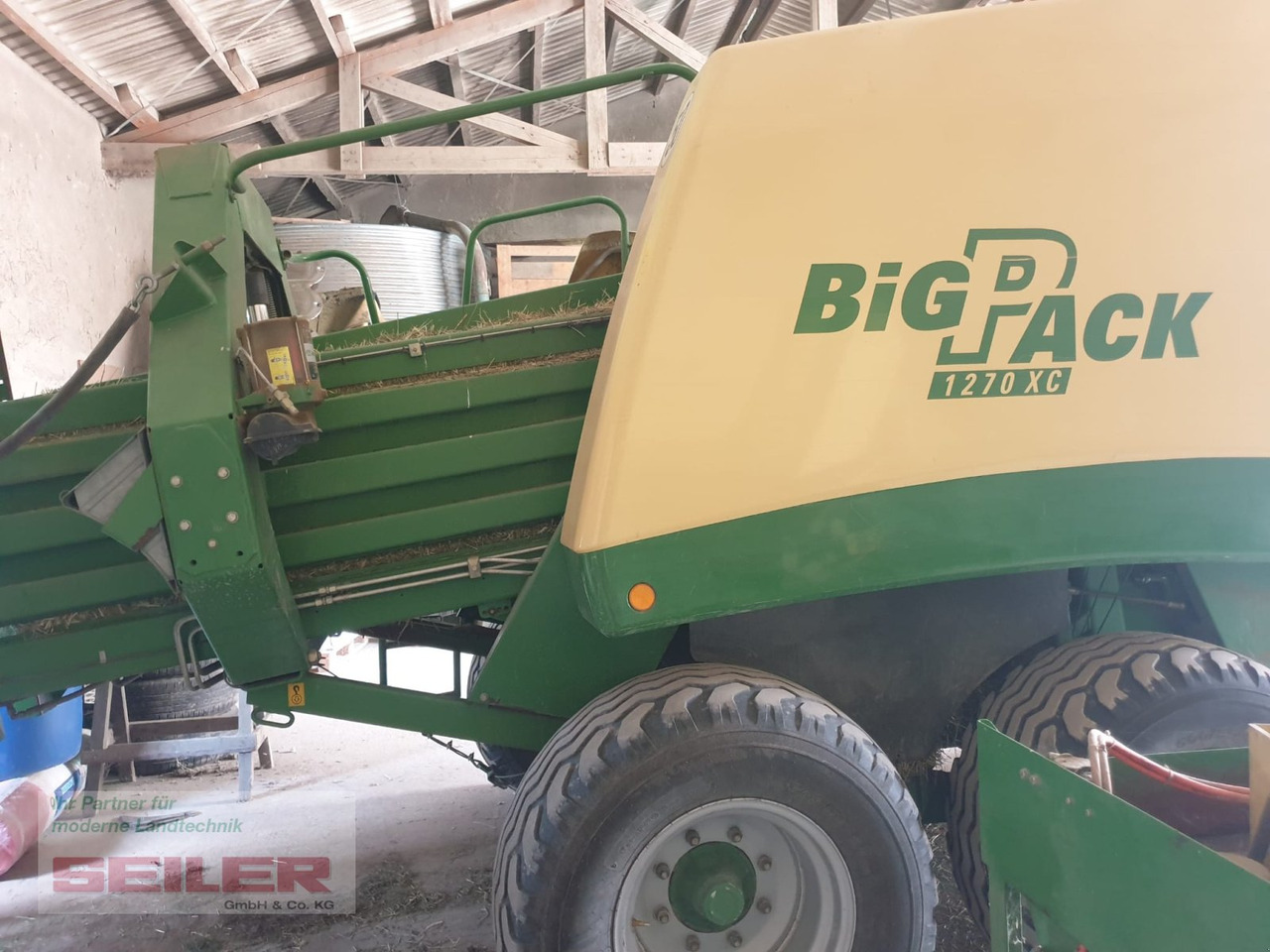 Krone Big Pack 1270 XC - مكبس البالات المستطيله: صور 3 Krone Big Pack 1270 XC - مكبس البالات المستطيله: صور 3