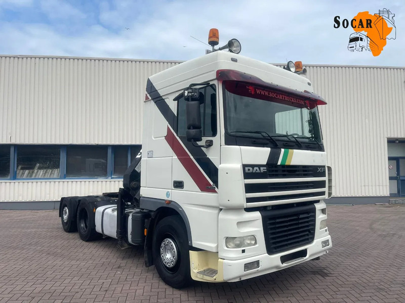 DAF XF 95.380 6X2 Manual-Gear 15T Crane Euro 4 - شاحنة جرار: صور 1 DAF XF 95.380 6X2 Manual-Gear 15T Crane Euro 4 - شاحنة جرار: صور 1