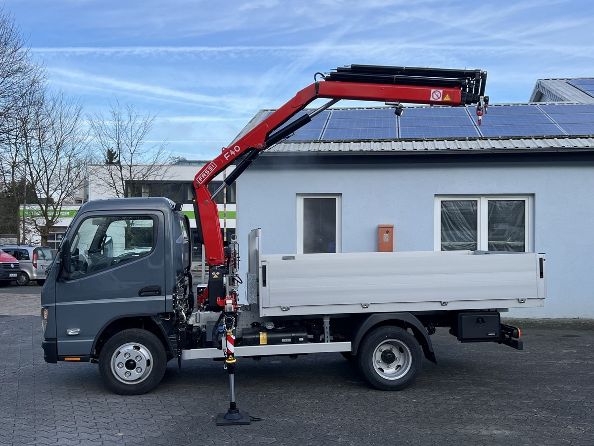 FUSO 6S15 Pritsche 3.0m Kran 4xhydr. Funk! - الشاحنات الصغيرة المسطحة: صور 3 FUSO 6S15 Pritsche 3.0m Kran 4xhydr. Funk! - الشاحنات الصغيرة المسطحة: صور 3