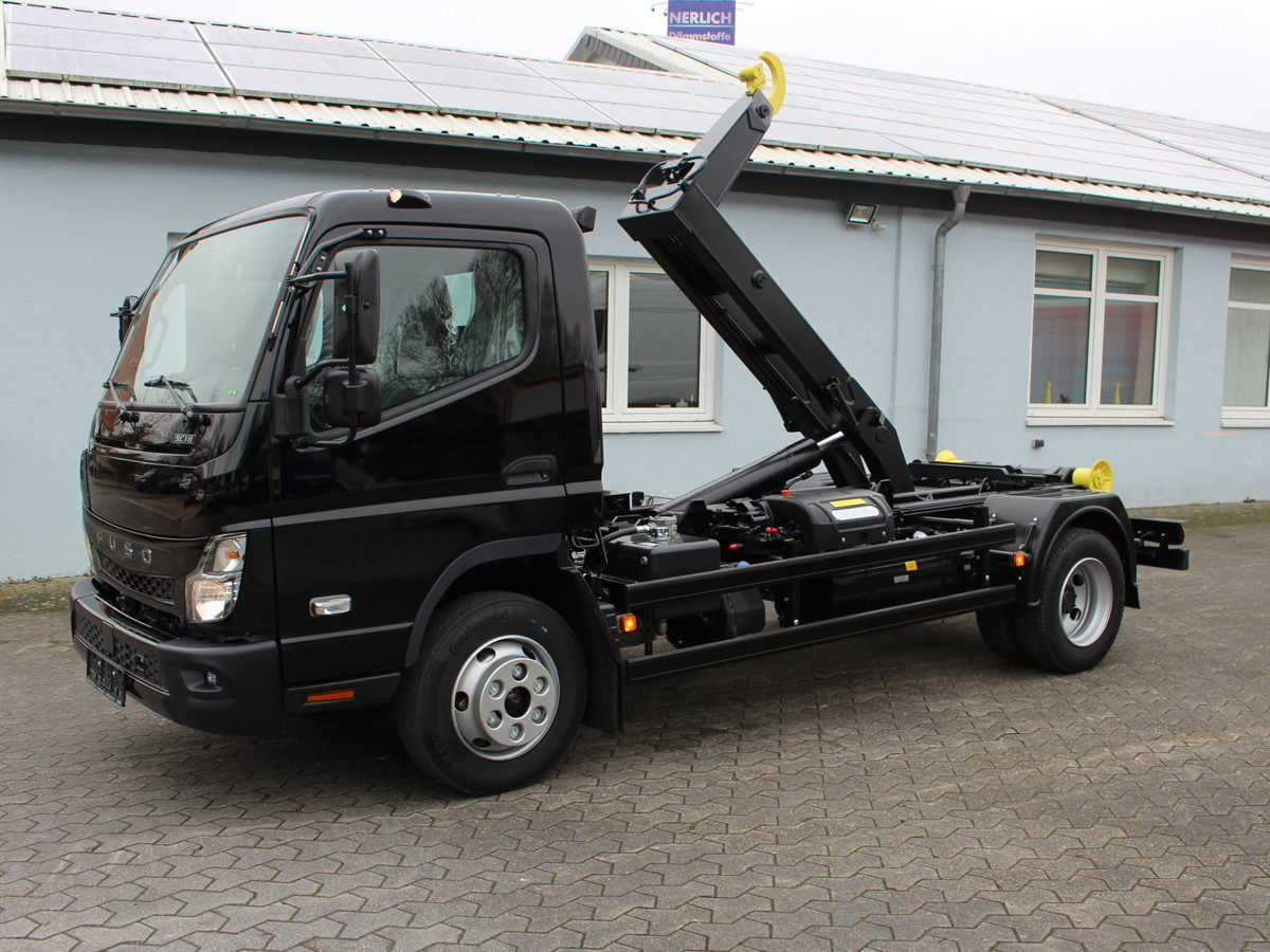 FUSO Canter FUSO 9C18 City Abrollkipper Hooklift Bla - شاحنة ذات الخطاف, شاحنة كرين: صور 2 FUSO Canter FUSO 9C18 City Abrollkipper Hooklift Bla - شاحنة ذات الخطاف, شاحنة كرين: صور 2