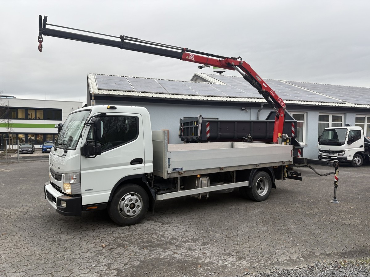 FUSO FUSO 9C18 Canter Pritsche 3.8m Kran 2x hydr. - الشاحنات الصغيرة المسطحة: صور 1 FUSO FUSO 9C18 Canter Pritsche 3.8m Kran 2x hydr. - الشاحنات الصغيرة المسطحة: صور 1