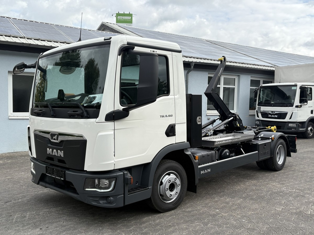 MAN TGL 8.160 BL City Abollkipper Schalter 8.190 - شاحنة ذات الخطاف: صور 1 MAN TGL 8.160 BL City Abollkipper Schalter 8.190 - شاحنة ذات الخطاف: صور 1