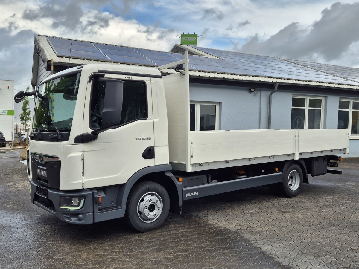 MAN TGL 8.160 BL NEU Alu Pritsche 5.5m 8.190 - الشاحنات الصغيرة المسطحة: صور 1 MAN TGL 8.160 BL NEU Alu Pritsche 5.5m 8.190 - الشاحنات الصغيرة المسطحة: صور 1
