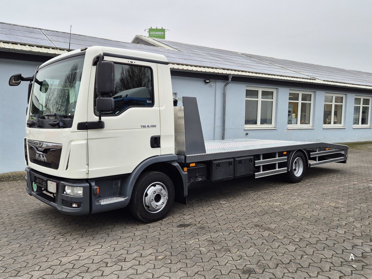 MAN TGL 8.190 BL Autotransporter 78tkm GG8.5t - شاحنة نقل سيارات شاحنة: صور 1 MAN TGL 8.190 BL Autotransporter 78tkm GG8.5t - شاحنة نقل سيارات شاحنة: صور 1