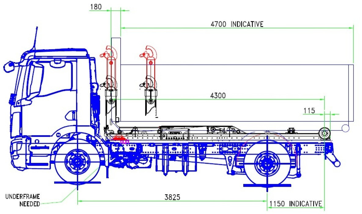MAN TGM 15.250 Abrollkipper hydr. Haken 900-1570mm - شاحنة ذات الخطاف: صور 2 MAN TGM 15.250 Abrollkipper hydr. Haken 900-1570mm - شاحنة ذات الخطاف: صور 2