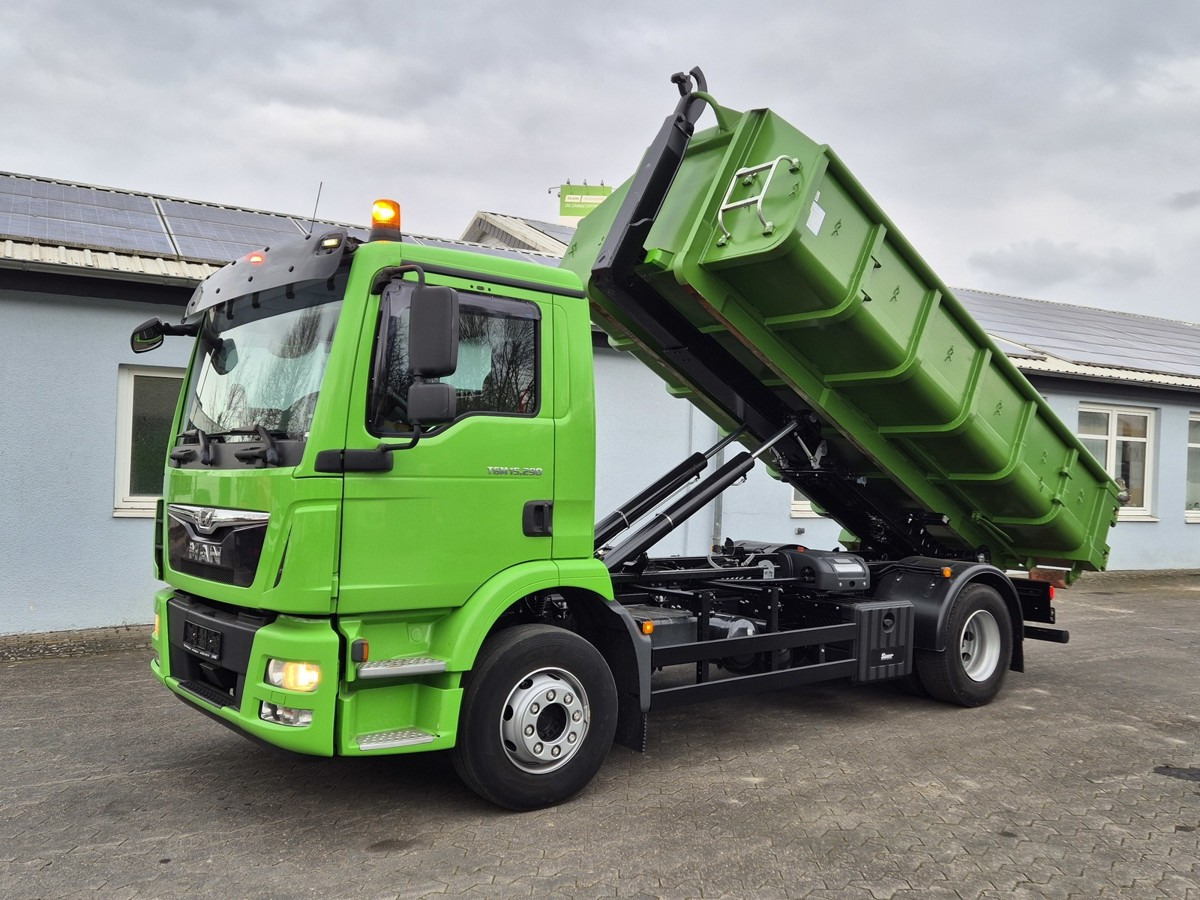 MAN TGM 15.290 BL Aut. Abrollkipper AHK - شاحنة ذات الخطاف: صور 1 MAN TGM 15.290 BL Aut. Abrollkipper AHK - شاحنة ذات الخطاف: صور 1