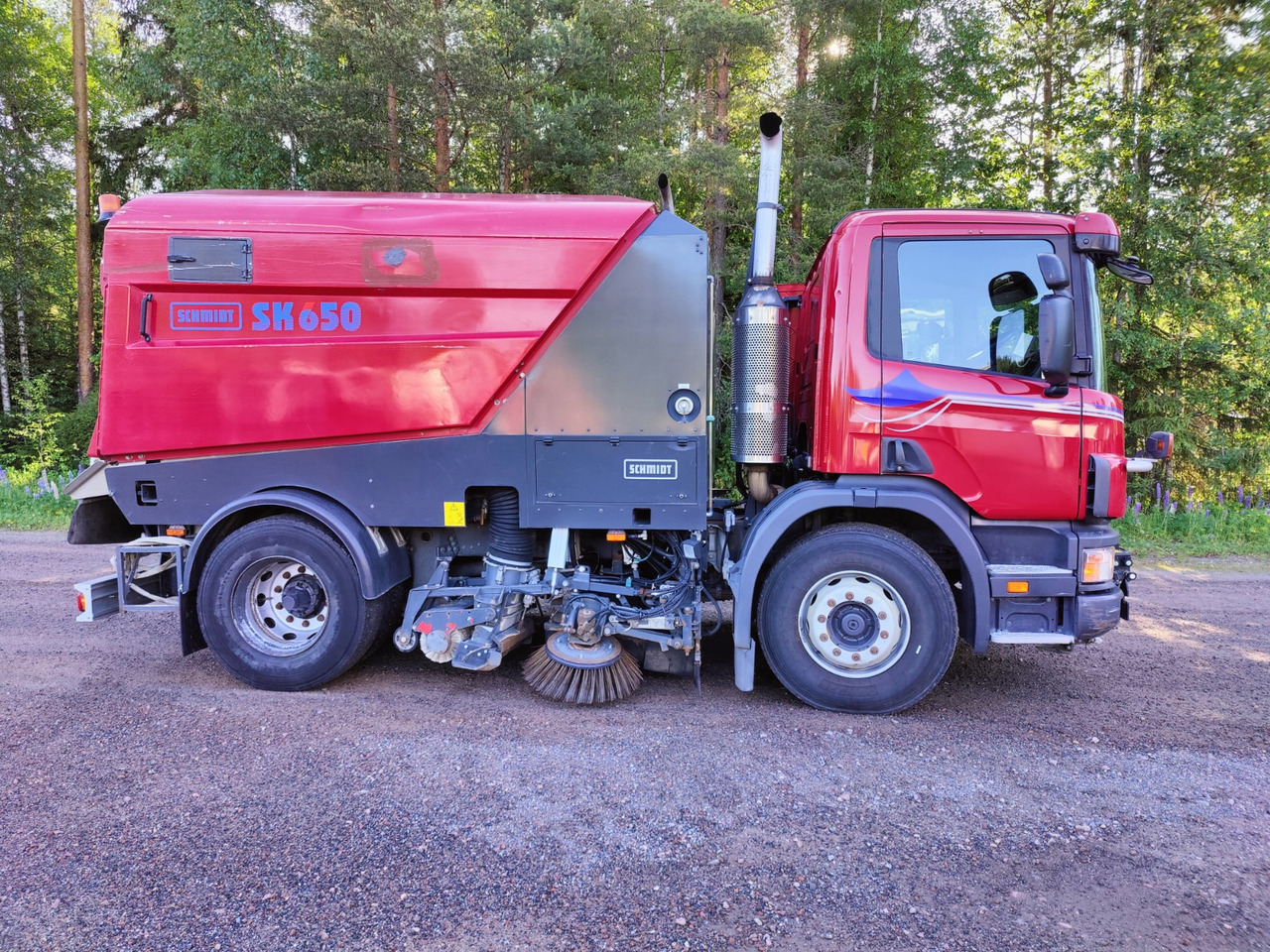 SCHMIDT SK650 / Scania P94 - سياره كنس شوارع: صور 5 SCHMIDT SK650 / Scania P94 - سياره كنس شوارع: صور 5
