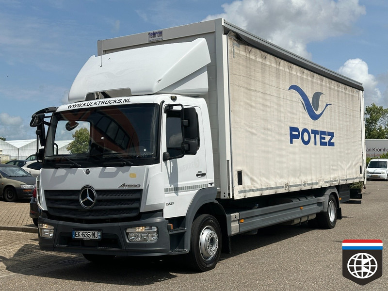 Mercedes-Benz ATEGO 12t - CURTAIN SIDE - HARD FLOOR 8.5m box - AIRCO - شاحنة ستارة: صور 2 Mercedes-Benz ATEGO 12t - CURTAIN SIDE - HARD FLOOR 8.5m box - AIRCO - شاحنة ستارة: صور 2