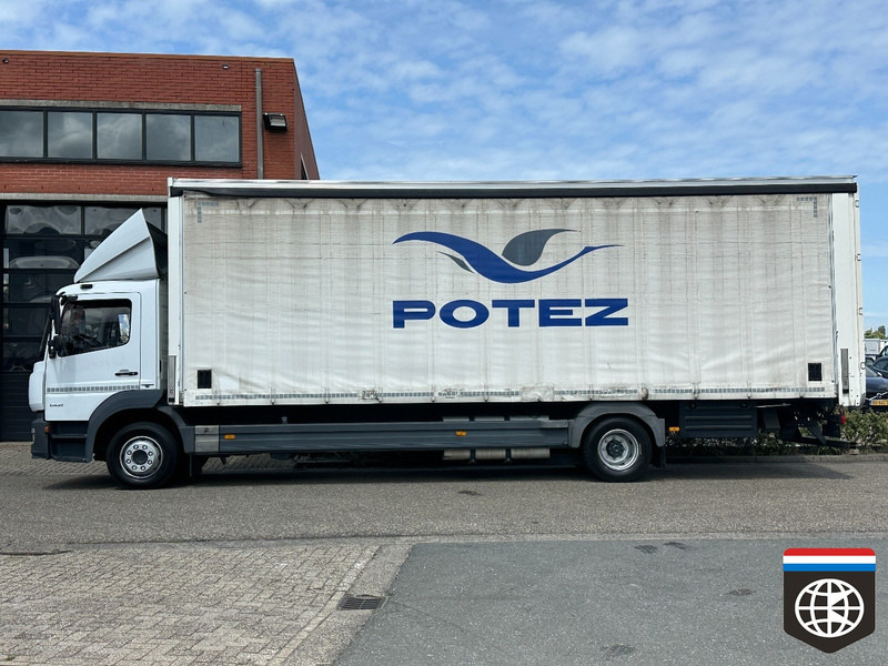 Mercedes-Benz ATEGO 12t - CURTAIN SIDE - HARD FLOOR 8.5m box - AIRCO - شاحنة ستارة: صور 3 Mercedes-Benz ATEGO 12t - CURTAIN SIDE - HARD FLOOR 8.5m box - AIRCO - شاحنة ستارة: صور 3