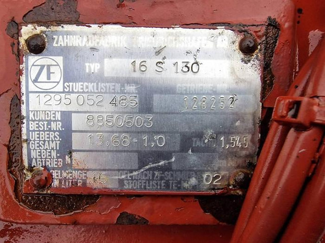 Transmission 16S130 - قطع الغيار: صور 4 Transmission 16S130 - قطع الغيار: صور 4