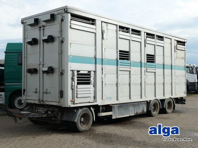 Bannas AT 24.83, 3 Etagen, Schweine, Liftachse - شاحنة نقل المواشي مقطورة: صور 1 Bannas AT 24.83, 3 Etagen, Schweine, Liftachse - شاحنة نقل المواشي مقطورة: صور 1