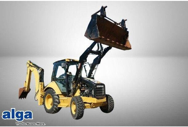 Caterpillar 422 4x4, Mehrzweckgerät, Palettengabel, Schaufel - حفار متعدد الاستخدام: صور 1 Caterpillar 422 4x4, Mehrzweckgerät, Palettengabel, Schaufel - حفار متعدد الاستخدام: صور 1