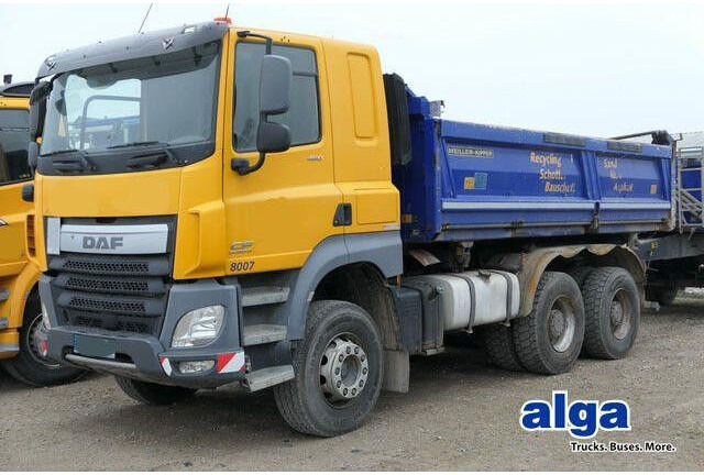 DAF CF 460 6x4, Meiller, Bordmatik, AHK, Klima,Hydr. - قلابات: صور 1 DAF CF 460 6x4, Meiller, Bordmatik, AHK, Klima,Hydr. - قلابات: صور 1