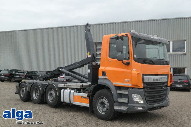 DAF CF 460 8x2, Stummer HLK 20 64.30, Klima, gelenkt - شاحنة ذات الخطاف: صور 1 DAF CF 460 8x2, Stummer HLK 20 64.30, Klima, gelenkt - شاحنة ذات الخطاف: صور 1