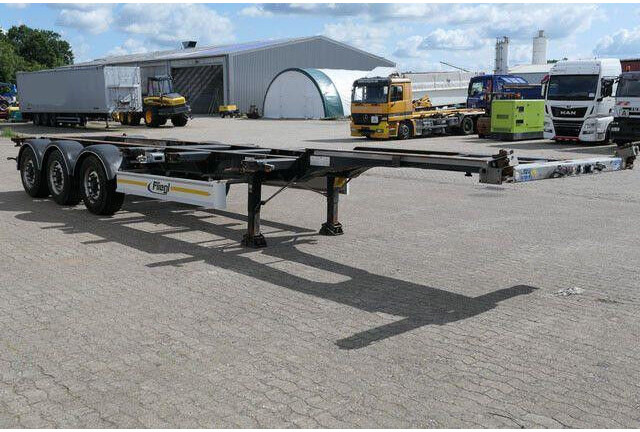 Fliegl SDS 380, 20/30/40 Fuß Container, Luft-Lift, BPW - عربة مسطحة منخفضة نصف مقطورة: صور 5 Fliegl SDS 380, 20/30/40 Fuß Container, Luft-Lift, BPW - عربة مسطحة منخفضة نصف مقطورة: صور 5