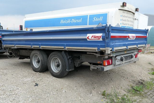 Fliegl TSK 118, Verzinkt, Tandem, Rampen, 5mtr. lang - عربة مسطحة منخفضة مقطورة: صور 3 Fliegl TSK 118, Verzinkt, Tandem, Rampen, 5mtr. lang - عربة مسطحة منخفضة مقطورة: صور 3