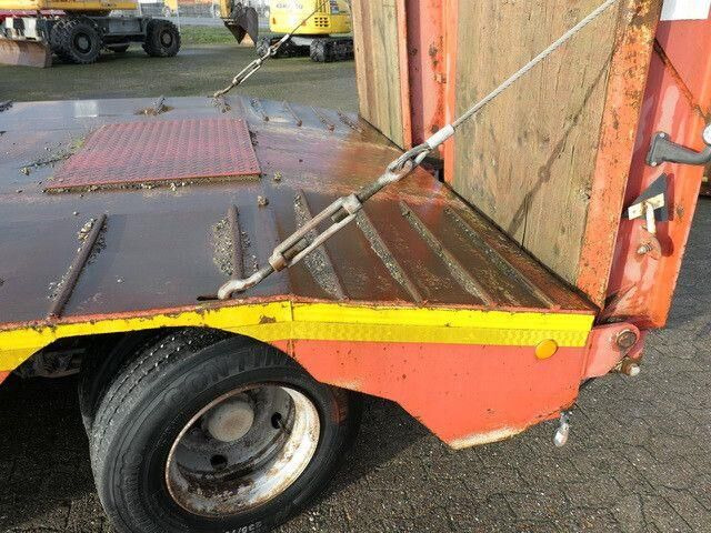 Gheysen & Verpoort, Gelenkt, Hydr. Rampen, Luf - عربة مسطحة منخفضة نصف مقطورة: صور 4 Gheysen & Verpoort, Gelenkt, Hydr. Rampen, Luf - عربة مسطحة منخفضة نصف مقطورة: صور 4