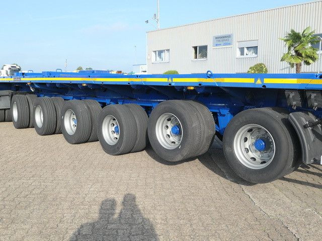 Goldhofer SPZ-DH8-83/80, 8-Achser, 14to. Achsen, Gelenkt - عربة مسطحة منخفضة نصف مقطورة: صور 3 Goldhofer SPZ-DH8-83/80, 8-Achser, 14to. Achsen, Gelenkt - عربة مسطحة منخفضة نصف مقطورة: صور 3