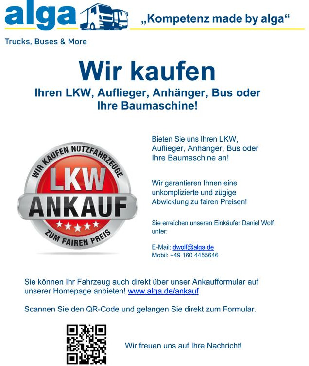 مقطورة هوك ليفت/ لود لوجر Hüffermann HTM 14.35L ,Absetzcontainer,Tandem,Mini-Carrier: صور 13