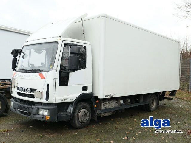 Iveco 75E19 4x2, 6.100mm lang, LBW, Kilma, Luftfede. - بصندوق مغلق شاحنة: صور 1 Iveco 75E19 4x2, 6.100mm lang, LBW, Kilma, Luftfede. - بصندوق مغلق شاحنة: صور 1
