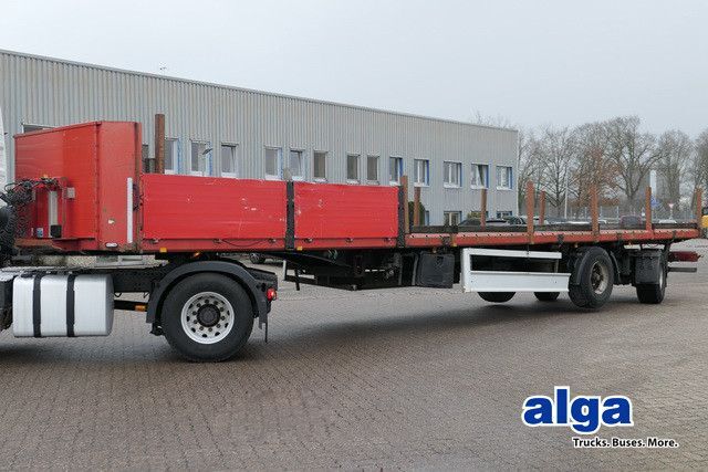 Kaiser SA 31, 2-Achser, Gelenkt, Tridec, BPW, Luft-Lift - عربة مسطحة منخفضة نصف مقطورة: صور 1 Kaiser SA 31, 2-Achser, Gelenkt, Tridec, BPW, Luft-Lift - عربة مسطحة منخفضة نصف مقطورة: صور 1