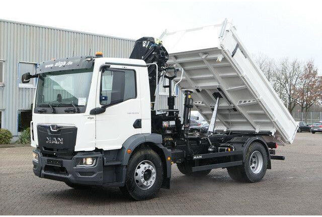 MAN 18.320 TGM BB, Kran Hiab X-Hiduo 138, Funk, AHK - قلابات: صور 4 MAN 18.320 TGM BB, Kran Hiab X-Hiduo 138, Funk, AHK - قلابات: صور 4