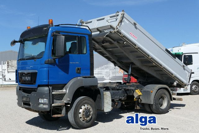 MAN 18.400 TGS BL 4x4, Allrad, klima, AHK,Alu-Felgen - قلابات: صور 1 MAN 18.400 TGS BL 4x4, Allrad, klima, AHK,Alu-Felgen - قلابات: صور 1