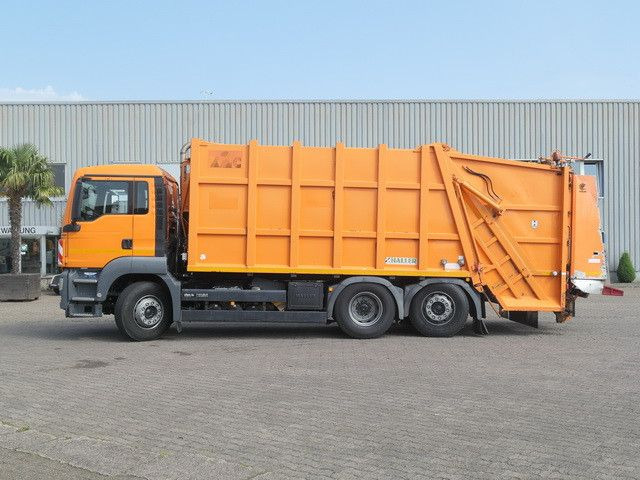 شاحنة القمامة MAN 26.320 TGS BL 6x2, Haller, Zöller-Schüttung: صور 6
