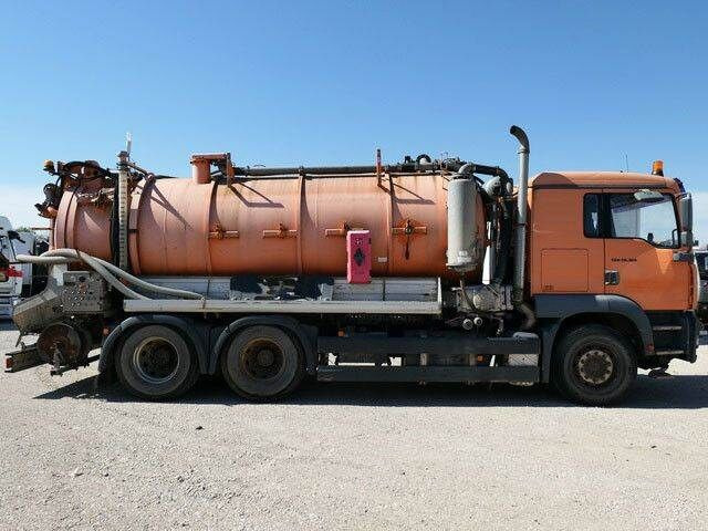 MAN 26.360 FDLC 6x4, Saug- u. Spülaufbau, 14m³ - فراغ شاحنة: صور 4 MAN 26.360 FDLC 6x4, Saug- u. Spülaufbau, 14m³ - فراغ شاحنة: صور 4