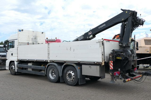 MAN 26.440 TGS LL 6x2, Kran Fassi F195AS.22, AHK, AC - شاحنات مسطحة, شاحنة كرين: صور 3 MAN 26.440 TGS LL 6x2, Kran Fassi F195AS.22, AHK, AC - شاحنات مسطحة, شاحنة كرين: صور 3