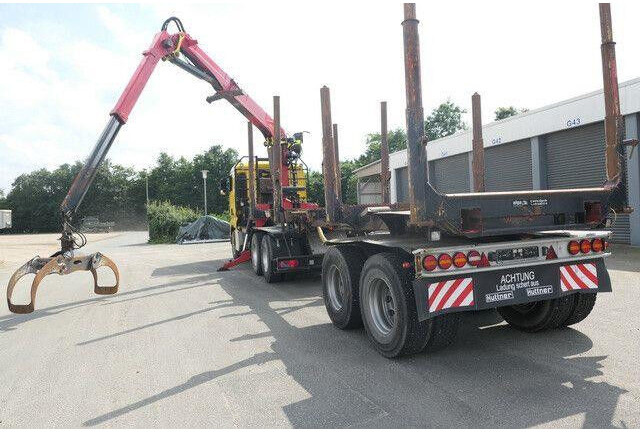 MAN 26.540 TGX 6x4, Kombizug, Huttner LNZK 20 - شاحنة قطع الأشجار: صور 5 MAN 26.540 TGX 6x4, Kombizug, Huttner LNZK 20 - شاحنة قطع الأشجار: صور 5