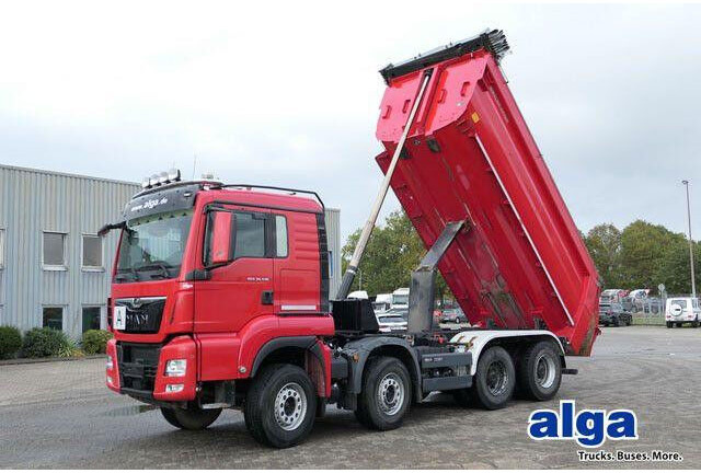 MAN 35.510 TGS BL 8x4, Meiller, 17m³,Schiebe-Verdeck - قلابات: صور 1 MAN 35.510 TGS BL 8x4, Meiller, 17m³,Schiebe-Verdeck - قلابات: صور 1