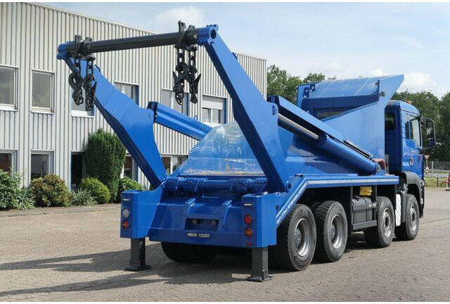 MAN 41.480 TGS 8x4, gr. Federpaket, 37tkm, 4-Achser - شاحنة - نظام الكابلات: صور 3 MAN 41.480 TGS 8x4, gr. Federpaket, 37tkm, 4-Achser - شاحنة - نظام الكابلات: صور 3