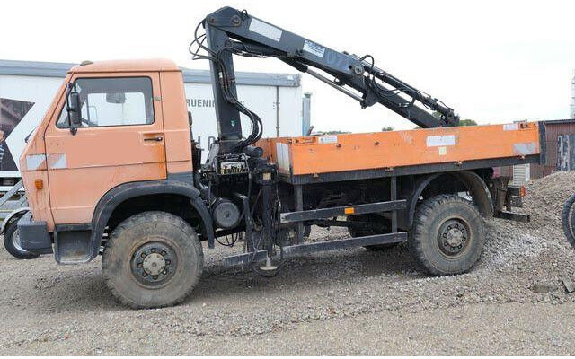 MAN 9.150 4x4, Allrad, Hiab 071 AW, Einzelbereifung - شاحنات مسطحة: صور 2 MAN 9.150 4x4, Allrad, Hiab 071 AW, Einzelbereifung - شاحنات مسطحة: صور 2