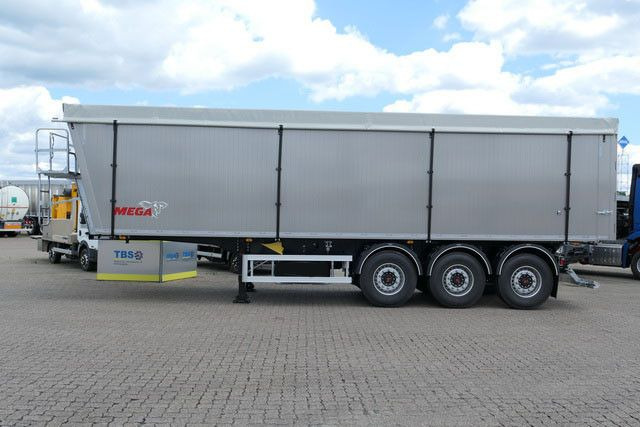 MEGA MNL, Alu, 52m³, Kombitür, SAF, Luft-Lift - قلابة نصف مقطورة: صور 2 MEGA MNL, Alu, 52m³, Kombitür, SAF, Luft-Lift - قلابة نصف مقطورة: صور 2