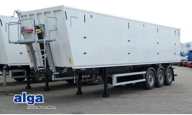 Mega Alu, 56m³, Kombitüren, Getreide, SAF, Luft-Lift - قلابة نصف مقطورة: صور 1 Mega Alu, 56m³, Kombitüren, Getreide, SAF, Luft-Lift - قلابة نصف مقطورة: صور 1