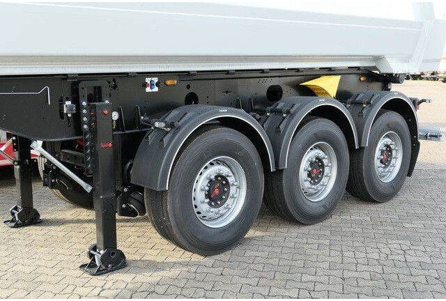 Mega MNW, Stahl, 25m³, Luft-Lift, anliegende Klappe - قلابة نصف مقطورة: صور 4 Mega MNW, Stahl, 25m³, Luft-Lift, anliegende Klappe - قلابة نصف مقطورة: صور 4