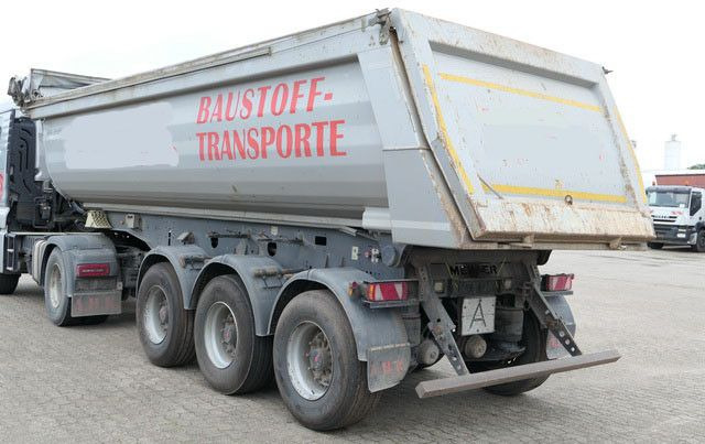 Meiller MHKS 44/3, Stahl, 26m³, Schiebe-Verdeck, 2x Lift - قلابة نصف مقطورة: صور 4 Meiller MHKS 44/3, Stahl, 26m³, Schiebe-Verdeck, 2x Lift - قلابة نصف مقطورة: صور 4