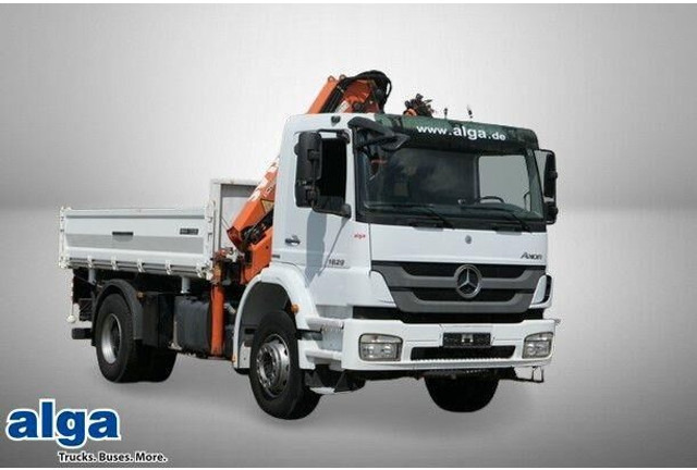 Mercedes-Benz 1829 K Axor, Atlas 116.3-A2L, AHK, Greifer,Klima - قلابات: صور 1 Mercedes-Benz 1829 K Axor, Atlas 116.3-A2L, AHK, Greifer,Klima - قلابات: صور 1