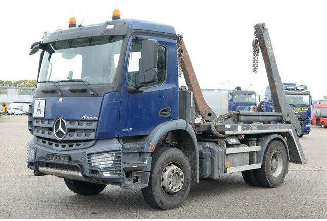 Mercedes-Benz 1832 K Arocs 4x2, Hiab SLT 140, teleskop., Klima - شاحنة - نظام الكابلات: صور 5 Mercedes-Benz 1832 K Arocs 4x2, Hiab SLT 140, teleskop., Klima - شاحنة - نظام الكابلات: صور 5