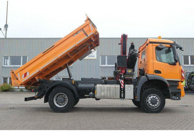 Mercedes-Benz 1835 AK Arocs 4x4, Meiller, Fassi F135AC, Funk - قلابات: صور 2 Mercedes-Benz 1835 AK Arocs 4x4, Meiller, Fassi F135AC, Funk - قلابات: صور 2