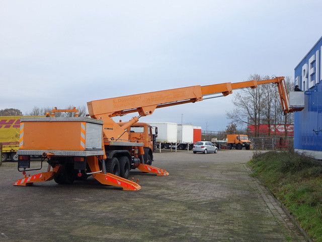 Mercedes-Benz 2222 6x4, Ruthmann, 28m³, 3. Sitz, Blattfederung - مصاعد الازدهار محمولة على شاحنة: صور 4 Mercedes-Benz 2222 6x4, Ruthmann, 28m³, 3. Sitz, Blattfederung - مصاعد الازدهار محمولة على شاحنة: صور 4