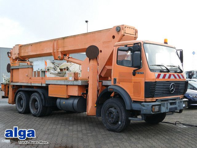 Mercedes-Benz, 2429 6X4, Ruthmann MT 325, 27,4 m - مصاعد الازدهار محمولة على شاحنة: صور 1 Mercedes-Benz, 2429 6X4, Ruthmann MT 325, 27,4 m - مصاعد الازدهار محمولة على شاحنة: صور 1