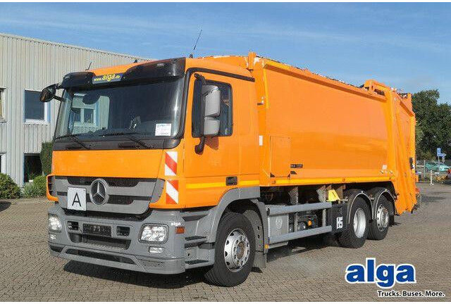 Mercedes-Benz 2532 L Actros 6x2,Schörling, Terberg, Lenk-Lift - شاحنة القمامة: صور 1 Mercedes-Benz 2532 L Actros 6x2,Schörling, Terberg, Lenk-Lift - شاحنة القمامة: صور 1
