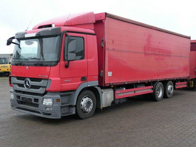 Mercedes-Benz 2541 L NR Actros 6x2, Schwenkwand, Klima, Lift - بصندوق مغلق شاحنة: صور 5 Mercedes-Benz 2541 L NR Actros 6x2, Schwenkwand, Klima, Lift - بصندوق مغلق شاحنة: صور 5
