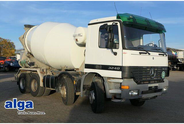 Mercedes-Benz 3240 B Actros 8x4, Liebherr HTM904, 9m³ - شاحنة خلاطة خرسانة: صور 1 Mercedes-Benz 3240 B Actros 8x4, Liebherr HTM904, 9m³ - شاحنة خلاطة خرسانة: صور 1