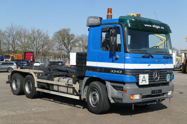 Mercedes-Benz 3343 Actros 6x4, Multilift LHS26056, Klima, AHK - شاحنة ذات الخطاف: صور 5 Mercedes-Benz 3343 Actros 6x4, Multilift LHS26056, Klima, AHK - شاحنة ذات الخطاف: صور 5